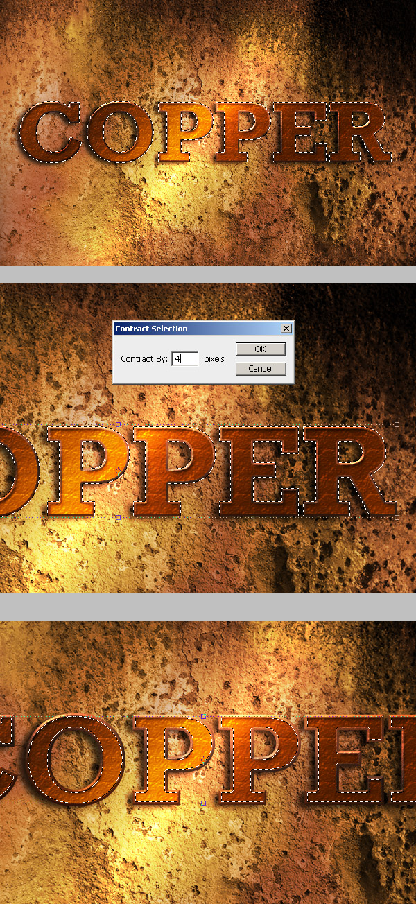 Thiết Kế Hiệu Ứng Chữ Copper trong Photoshop 11
