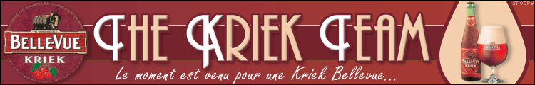 Bannière - The Kriek Team (19/03) - Snoopy Kriek