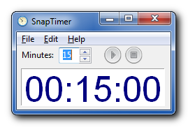 Windows Alarm Clock [ Easiest To Do + Freeware Software and Without ] Snaptimer_ss
