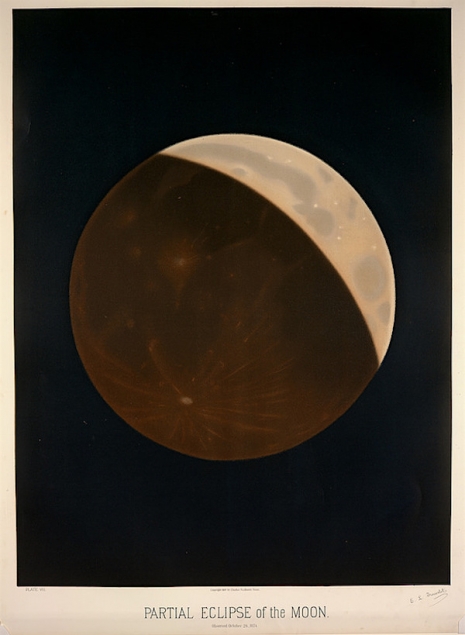 Maps to the Stars: Beautiful astronomical drawings from the 19th century  3parteclipmoon_465_635_int