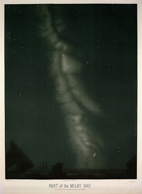 Maps to the Stars: Beautiful astronomical drawings from the 19th century  6milkyway_465_635_int