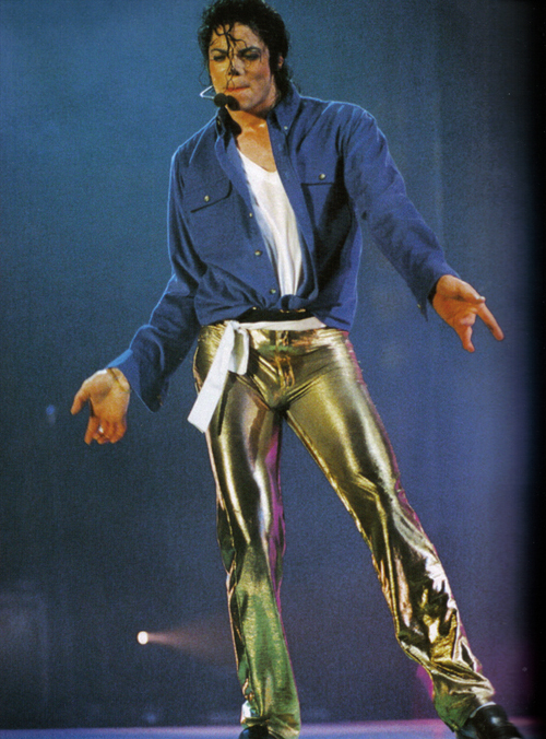 MICHAEL JACKSON GOLD CHOCOLATE PICTURES Gold-pants