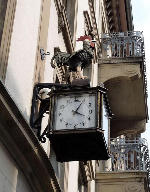 Reçu un beau diapo....Les horloges et pendules des rues..... - Page 17 Enseigne-du-coq-a-strasbourg-529a6f04