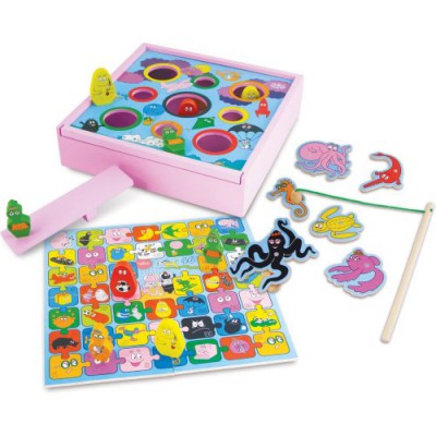 Coffret Barbapapa, qui aurait la règle du jeu? Vilac-coffret-4-jeux-en-bois---barbapapa.89319-1