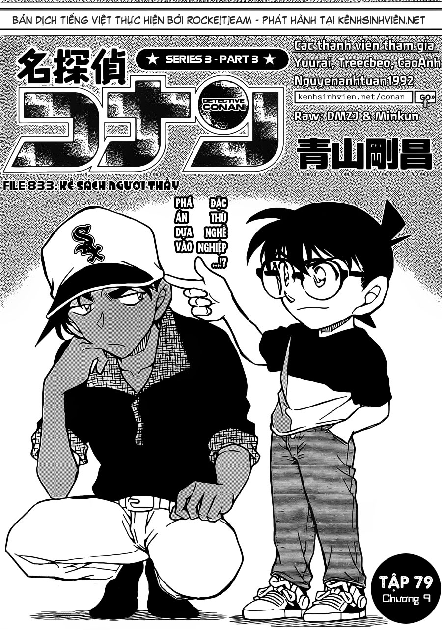 [RAW + TV] Detective Conan chap 833: Kế Sách Người Thầy KSV_Rocketeam_790901