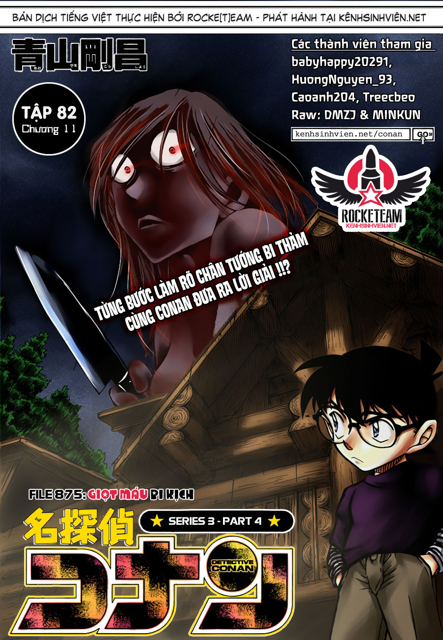 [Chinese Scan+TV] Detective Conan chap 875: Màu đỏ bi kịch! KSV_Rocketeam_821100