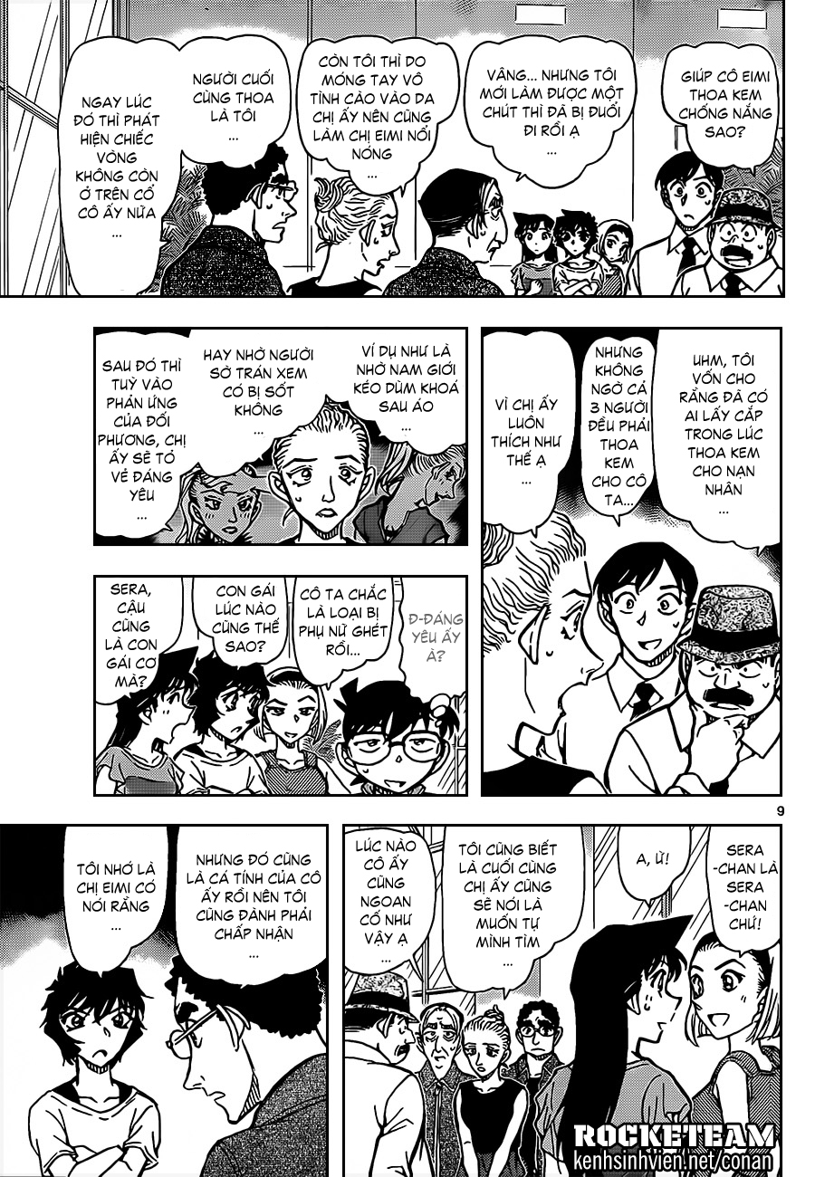 [Chinese Scan+TV] Detective Conan chap 904: Những mảnh thủy tinh nơi đáy hồ KSV_Rocketeam_850609