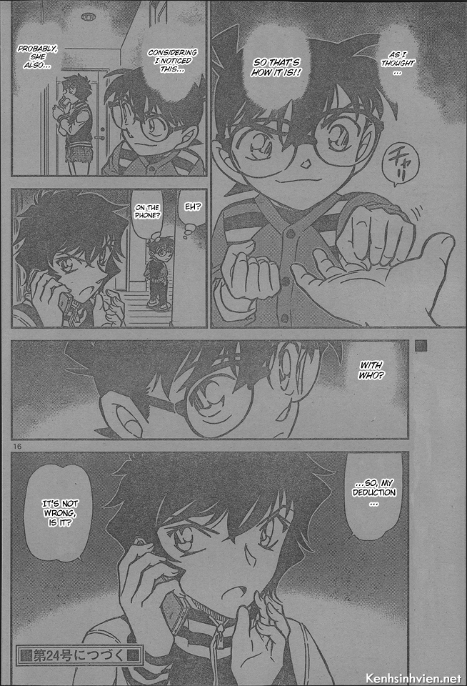 [RAW + TV] Detective Conan chap 857 : Suy luận của tôi KenhSinhVien-16