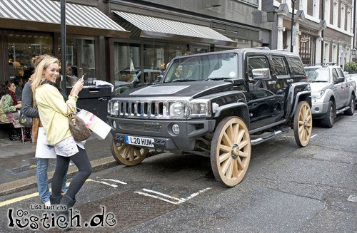 lustige autos und noch mehr 18398-holzraeder