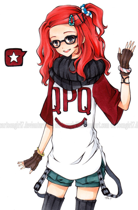 Jpegs & Pngs & Gifs, oh my! [v4] - Page 34 Anime-drawing-girl-glasses-red-hair-Favim.com-107662_large