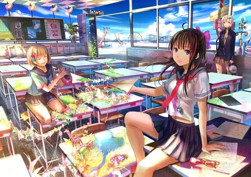 ابي من افضل مصصمات افضل تصميم 17878-anime-paradise-anime-school-girls_large