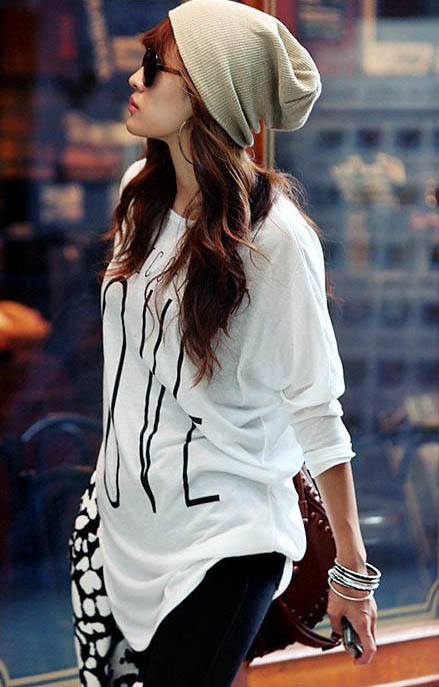 fashion style New-Style-Latest-T-Shirts-Korean-Fashion-Teen-girls-Trends-2013-4_large