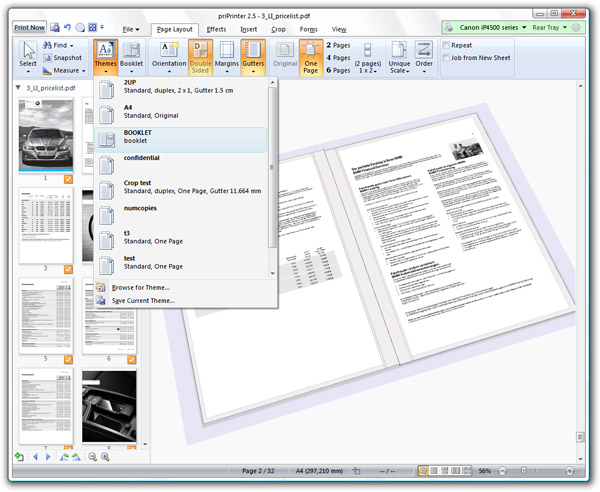 priPrinter Professional 5.5.0.2015 اعرض مستنداتك و عدلها قبل ان تطبعها مع عرض 3دي 9137ecd579f92bf16bb7ff2561b00213