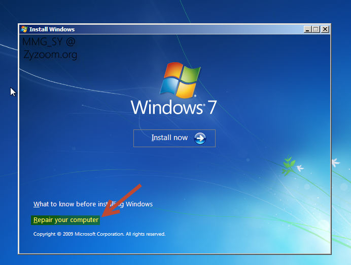 تغيير كلمة مرور Windows 7 بدون الدخول اليه - بالصور 972c304576ed37493749c9e8b16fa939