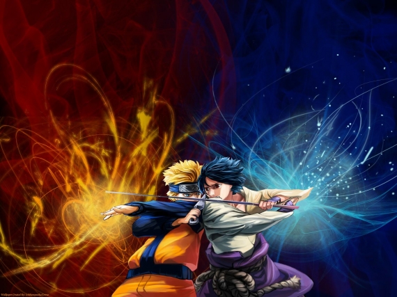 naruto and sasuke