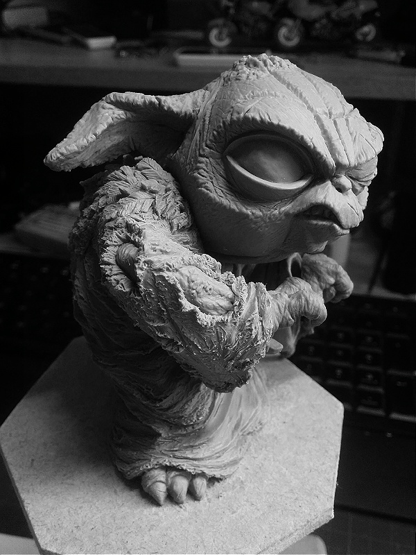Sculpture de Yoda YoDark_62