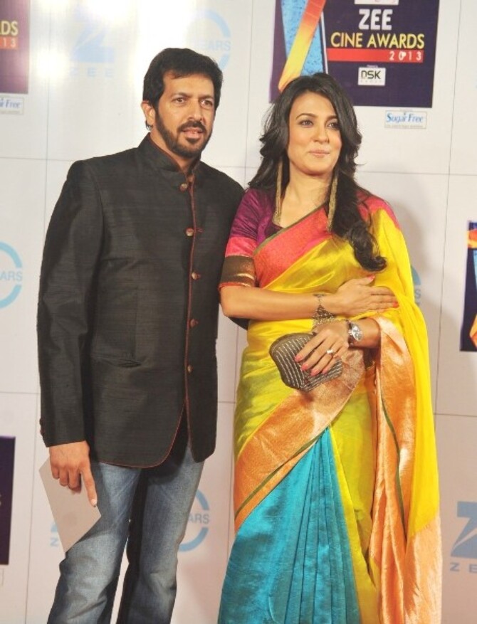 حصريا ألبوم كامل لصور نجوم بوليوود في Zee Cine Awards 2013 ~ 9w9w5yu0law6myji.D.0.Mini-Mathur-with-husband-Kabir-Khan-at-ZEE-CINE-AWARDS-2013-at-YRF-Studios-in-Mumbai