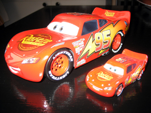 Les Cars aux 1/24 1-24mattelmcqueen