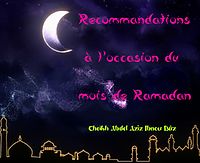 Recommandations à l'occasion du moi de Ramadhan Reccomandations_ramadan