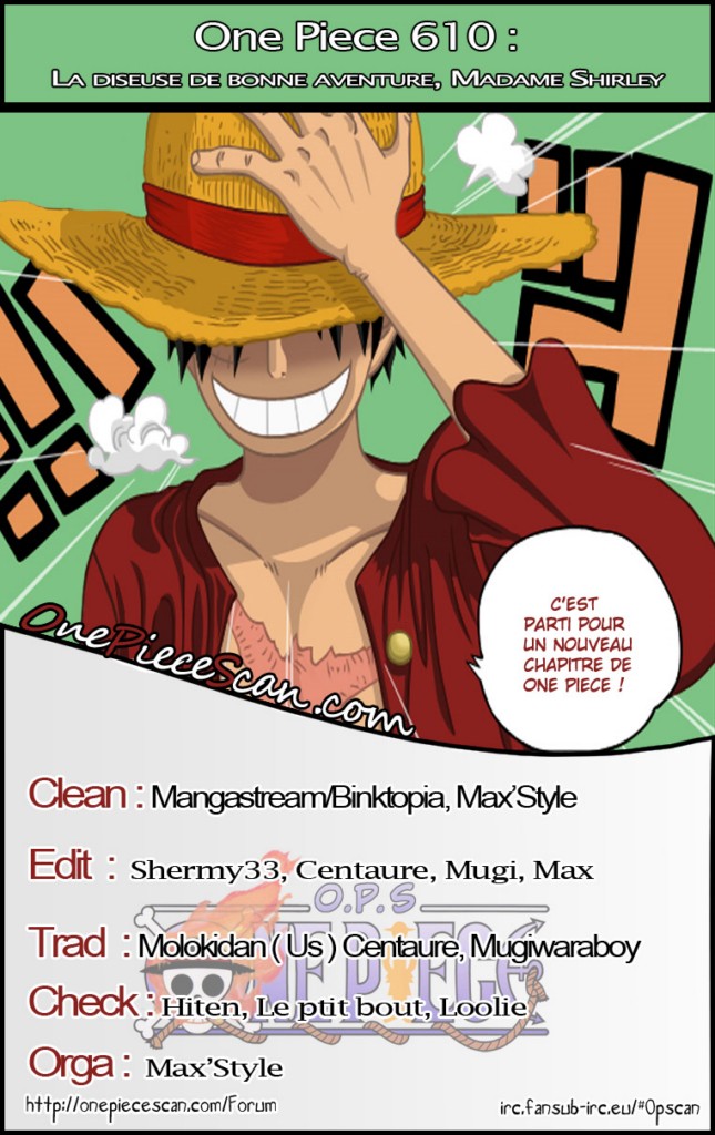 One piece chapitre 610 00