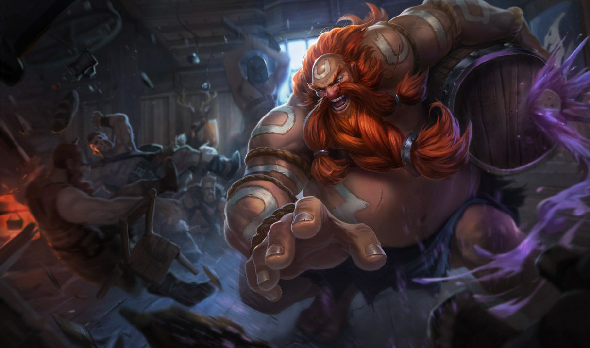 Characters and lore from the game Gragas_0