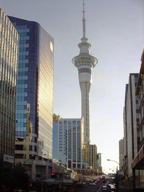 Neboderi (sky towers) Auckland_tower