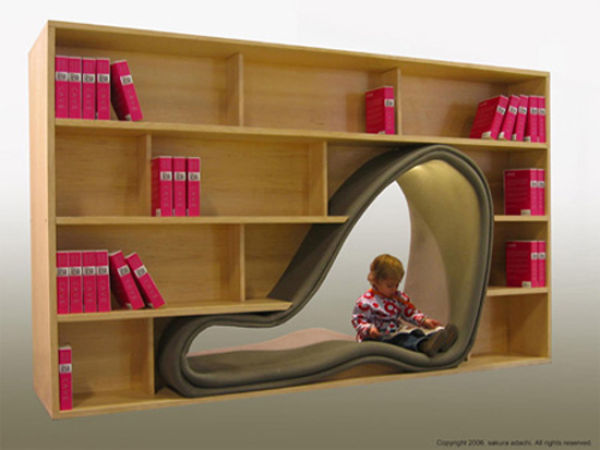 تصميم أرفف للكتب بأسلوب فني Unique_bookshelves_26