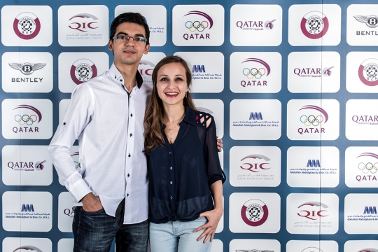 Qatar R1: Nino Batiashvili aguanta contra Carlsen Image7