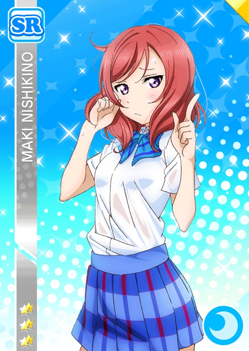 Love Live! [8F + 1 mixeur/mixeuse] Maki_cool_sr400_t