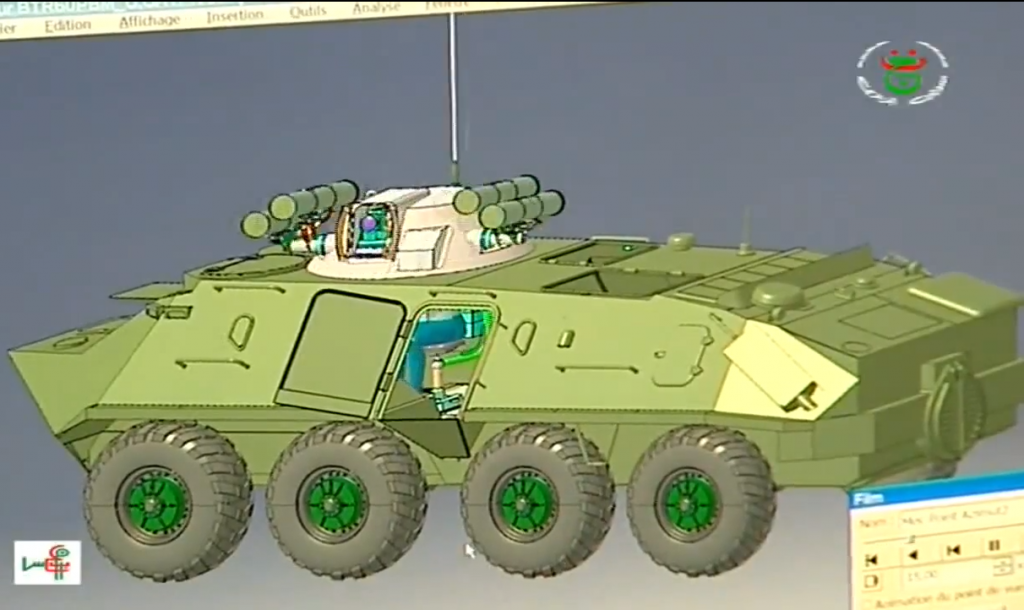 الجزائر تقوم بنصب منظومات صواريخ مضاده للدروع نوع Kornet على المدرعه BTR-60  C993037d96dd