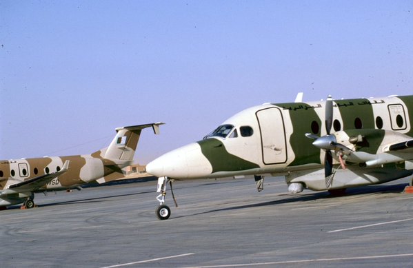 طائرة Raytheon Beech 1900D للمراقبه والاستطلاع تابعه لسلاح الجو الجزائري CXPTC_jWMAAKemN