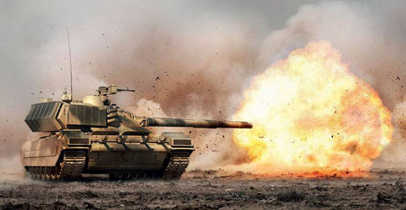 Rusia planea presentar el T-99: Un radicalmente nuevo MBT para 2015 Armata_uzv_590