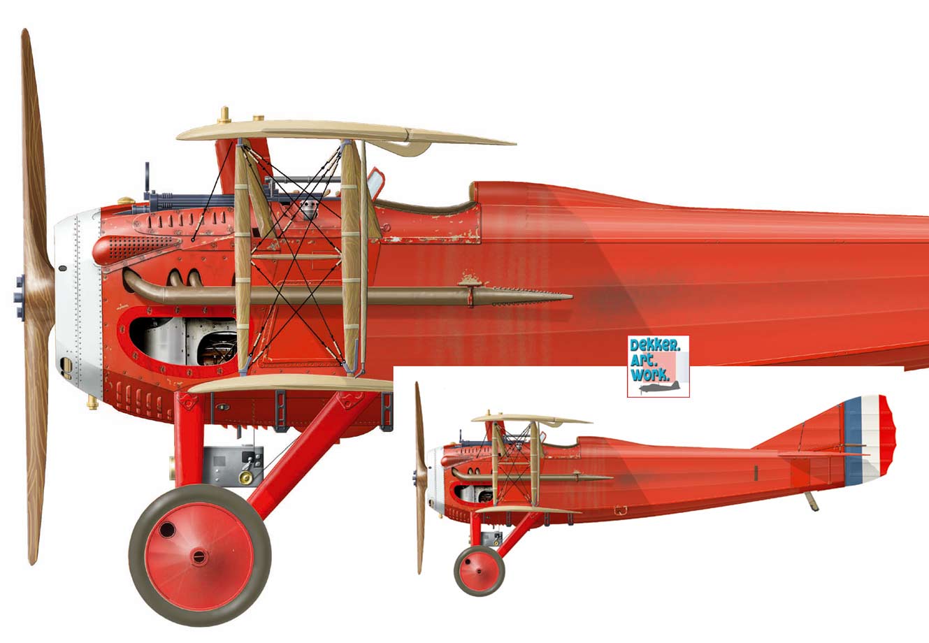 Spad du Baron rouge Spadrouge