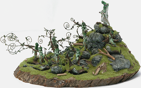 Elfes Sylvains et Golden Demon Usa_atl_2004_fantasy_regiment_gold_jeff_wilson