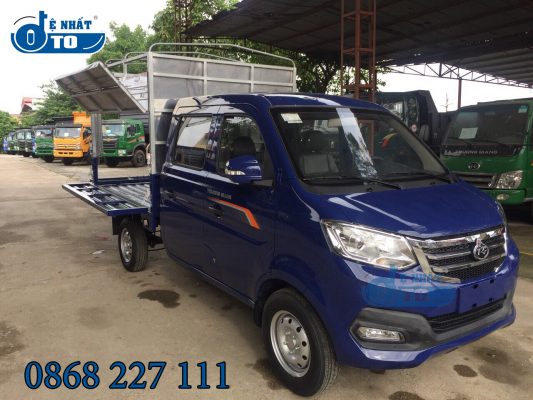 Chợ ôtô: Xe tải Trường Giang T3 cabin đôi mui bạt động cơ xăng Euro 4 3-7-533x400