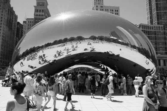 **"Libertad de panorama" otro sorprendente absurdo del copyright** Cloud_gate