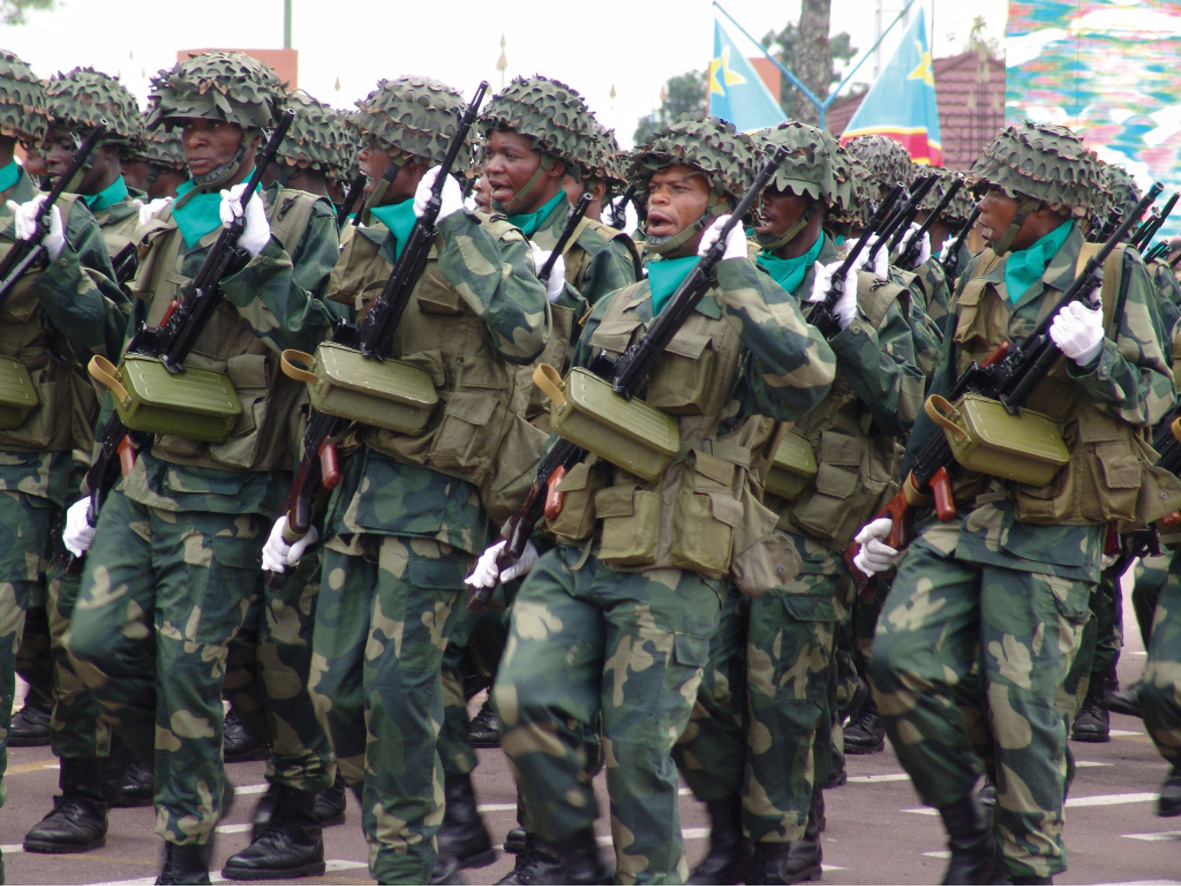  30 Juin 2014 : Démonstration de forces Armées de la République Démocratique du Congo FARDC