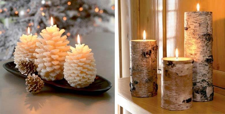 IDÉIAS PARA DECORAÇÃO DE NATAL!! Christmas-candles-ideas1