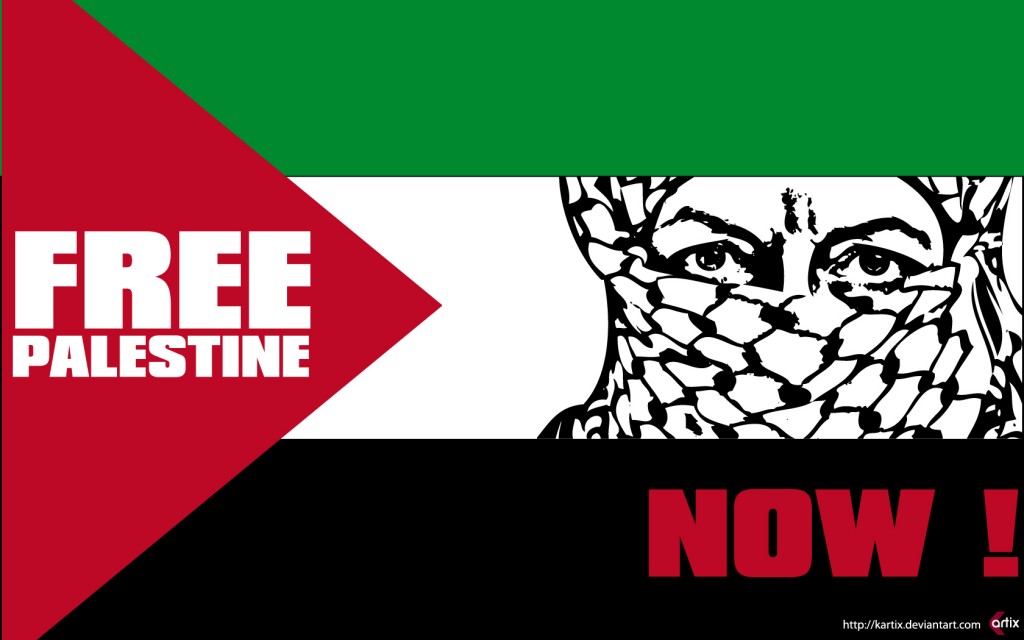 Tema palestina e Israel. Free_palestine_now_by_kartix1