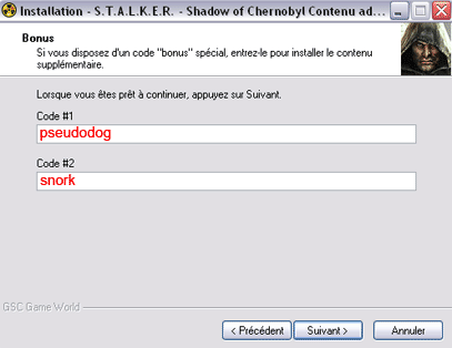 Code Contenu Additionnel Astuce_stalker