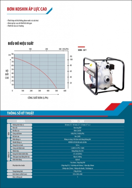 Máy Bơm Cứu Hỏa Koshin Nhật Bản cột áp 80m mua ở đâu? 1dbae2d9027fc