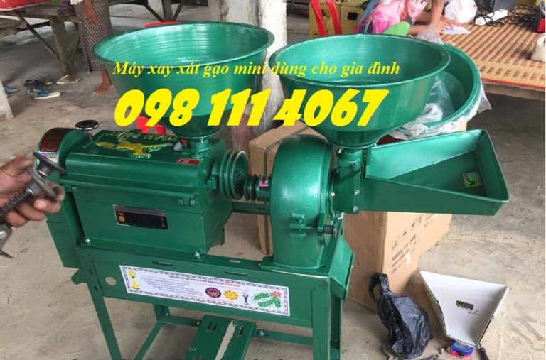 Máy xay xát gạo mini dùng cho gia đình May-xat-gao-gia-dinh-3-768x507