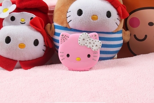 [Điện Thoại] Điện thoại Hello Kitty T99 mini siêu dễ thương 2017 T99-12