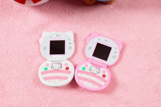 [Điện Thoại] Điện thoại Hello Kitty T99 mini siêu dễ thương 2017 T99-4