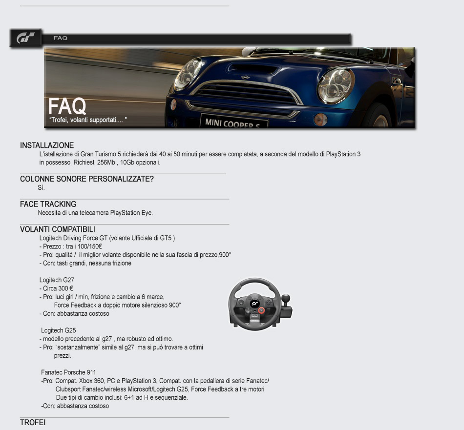 [Ps3] [Thread Ufficiale] GRAN TURISMO 5 GT3