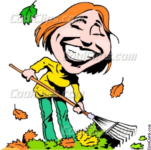 Karikatura per cdo antar... - Faqe 3 Cartoon_lady_raking_leaves_CoolClips_cart0165