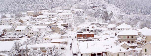 Poursuite des chutes de neige à Ain Draham  Tunisie-ain-draham-neige