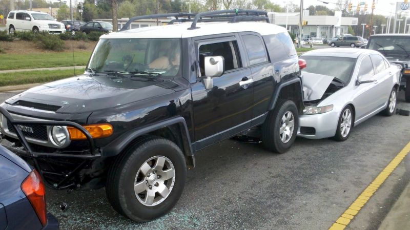 MY FJ Bumper testing Nliftkit