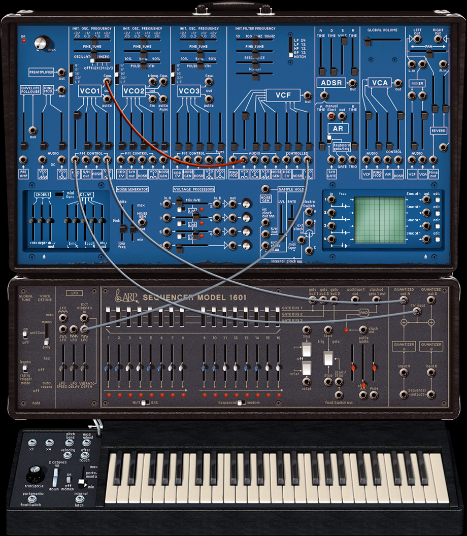 VST Collection (Bass Line / Background Effects / Melodies) Arp2600v