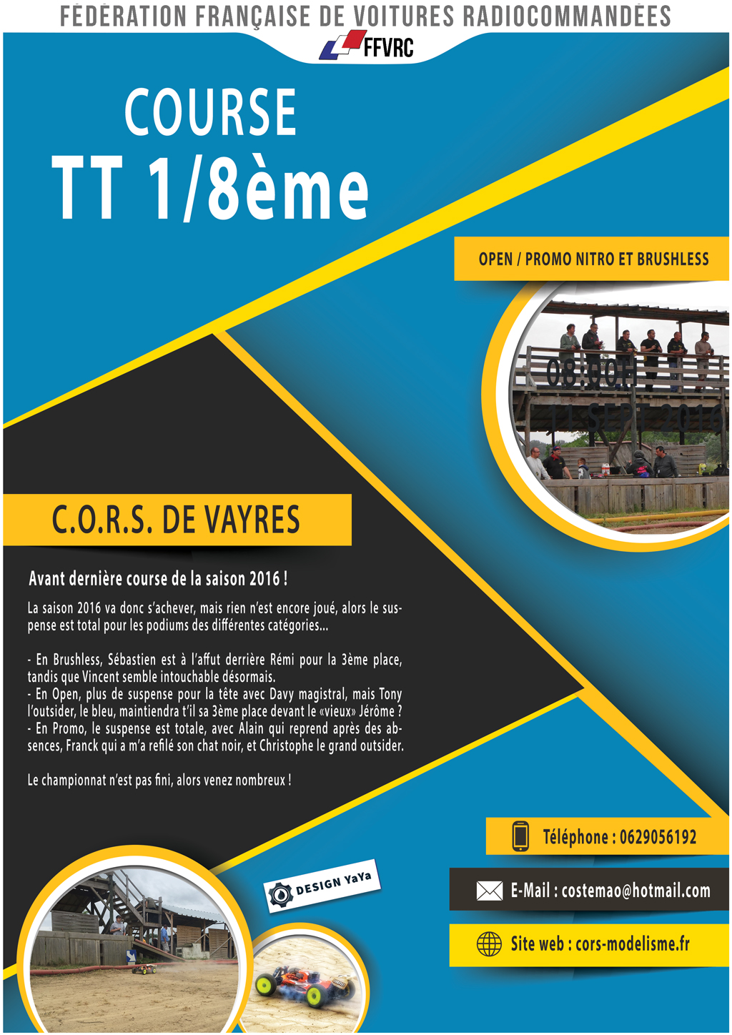 11 Septembre 2016 Course Open BL et Open Promo TH au CORS AFFICHE-CORS-2016-09-11